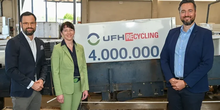 Recycling-Meilenstein: 4 Millionen recycelte Kühlgeräte