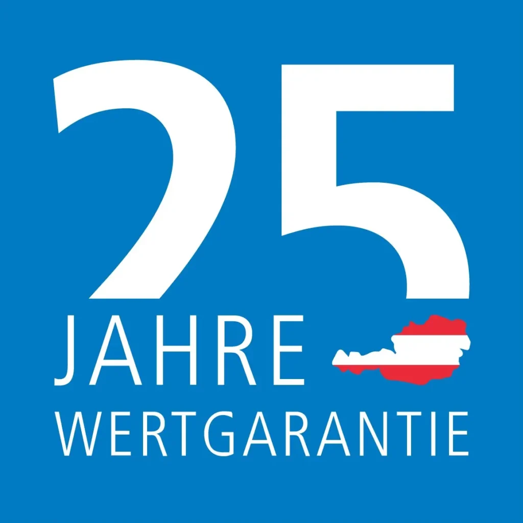 Wertgarantie ist nun seit 25 Jahren in Österreich am Markt.