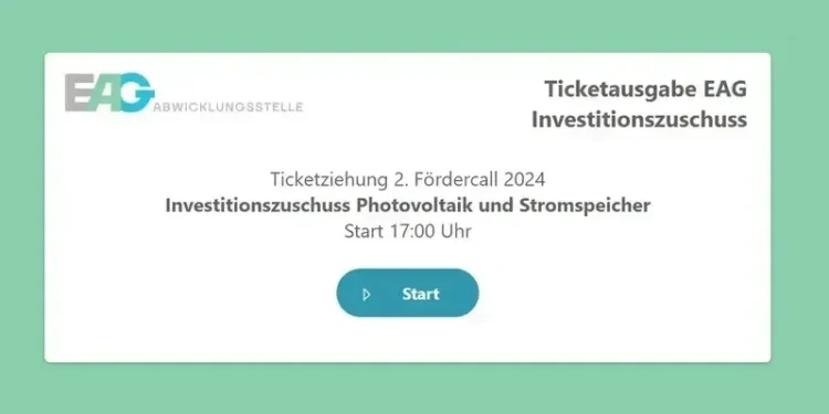 2. Fördercall für PV-Anlagen gestartet