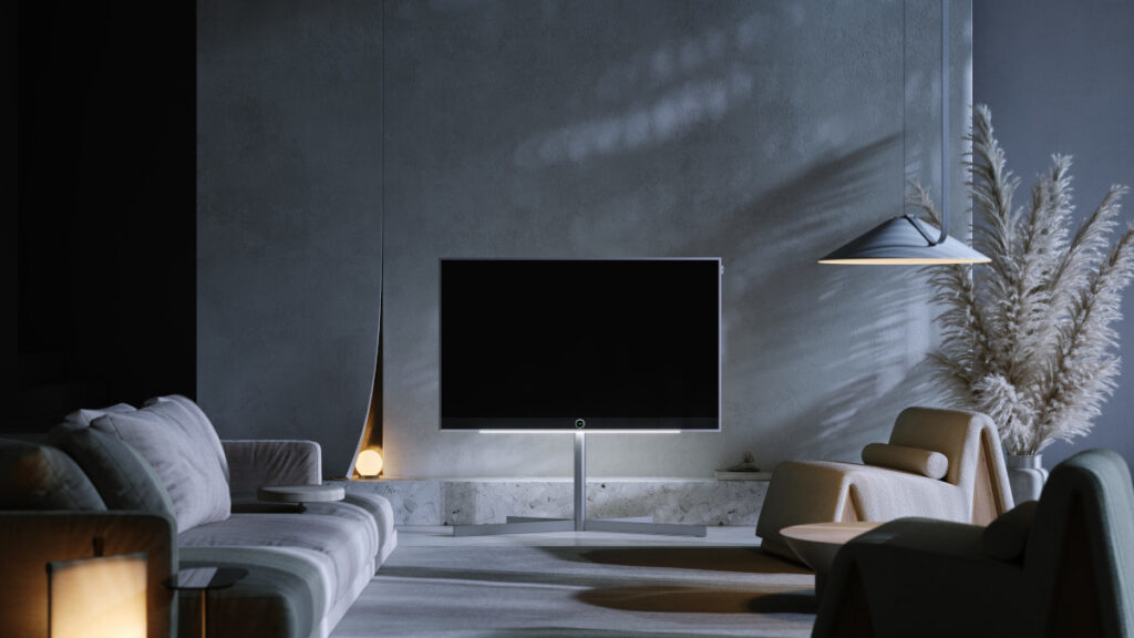 Loewe Stellar TV Lifestyle dunkel