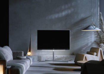 Loewe Stellar TV Lifestyle dunkel