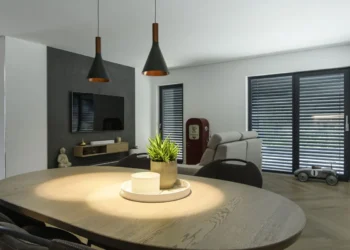 Individuelles Wohnambiente mit Pendelleuchten