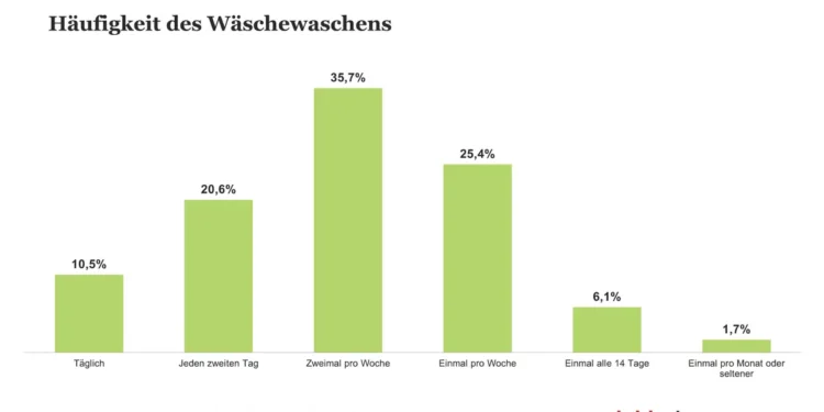elektrabregenz-Studie: So wäscht Österreich!