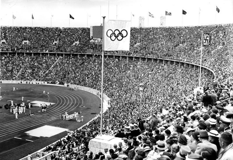 Berlin, Olympische Spiele 1936 im Olympiastadion