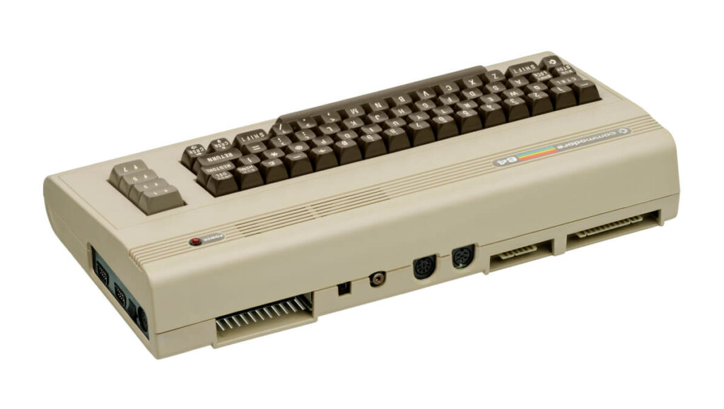 Der 1982 eingeführte Commodore 64.