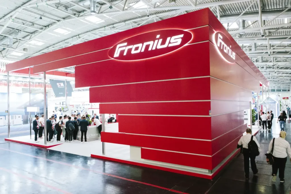 Fronius-Stand auf der Intersolar