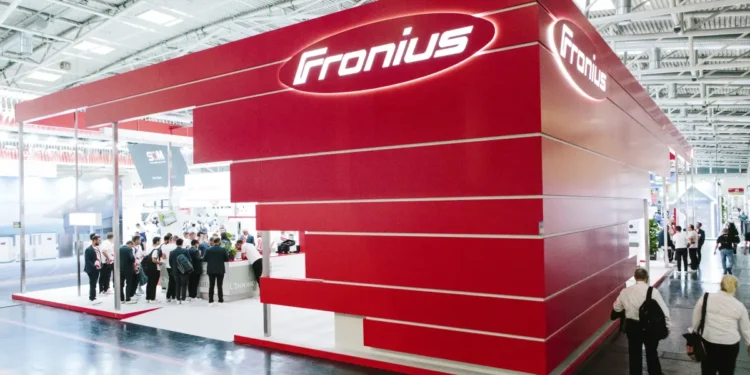 Fronius-Stand auf der Intersolar