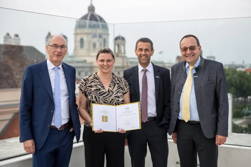 GEG wurde mit dem Staatspreis "Familie & Beruf"ausgezeichnet