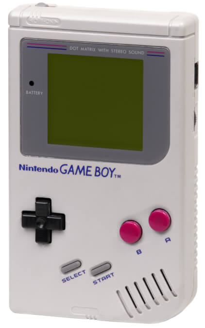 Ein originaler Nintendo Gameboy von 1989