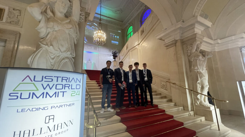 Energiewende Award Sieger in der Hofburg beim Austrian World Summit