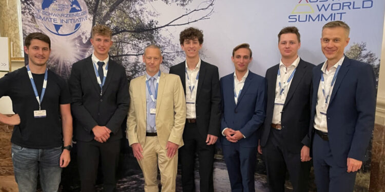 Energiewende Sieger mit Markus Nachtmann und Gerald Kospa beim Austrian World Summit