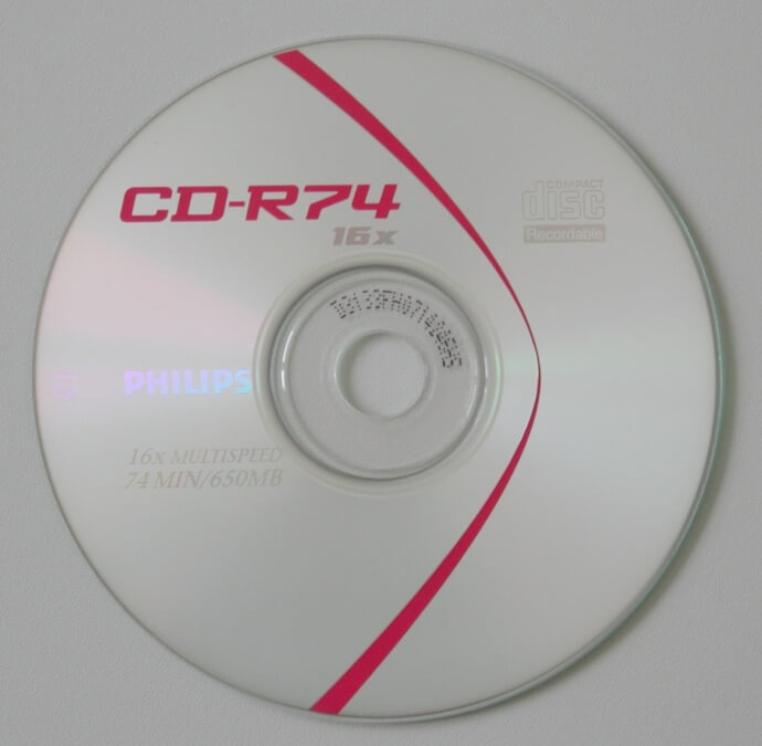 Philips 16X 650MB CD-R.