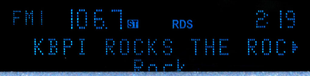 RDS Radiotext