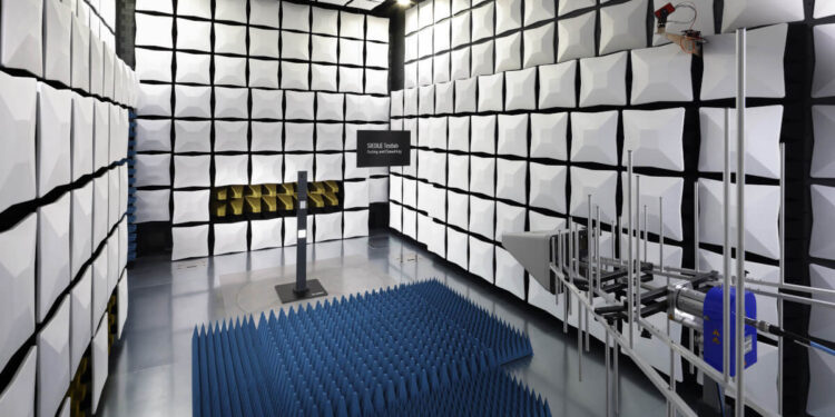 Das Siedle EMV-Labor ist neu und modern