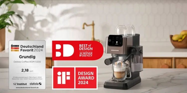 Award-Kaffee mit der Grundig Delisia Coffee KSM 5330