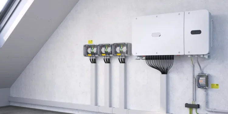 Doppelseitiger OBO-Überspannungsschutz