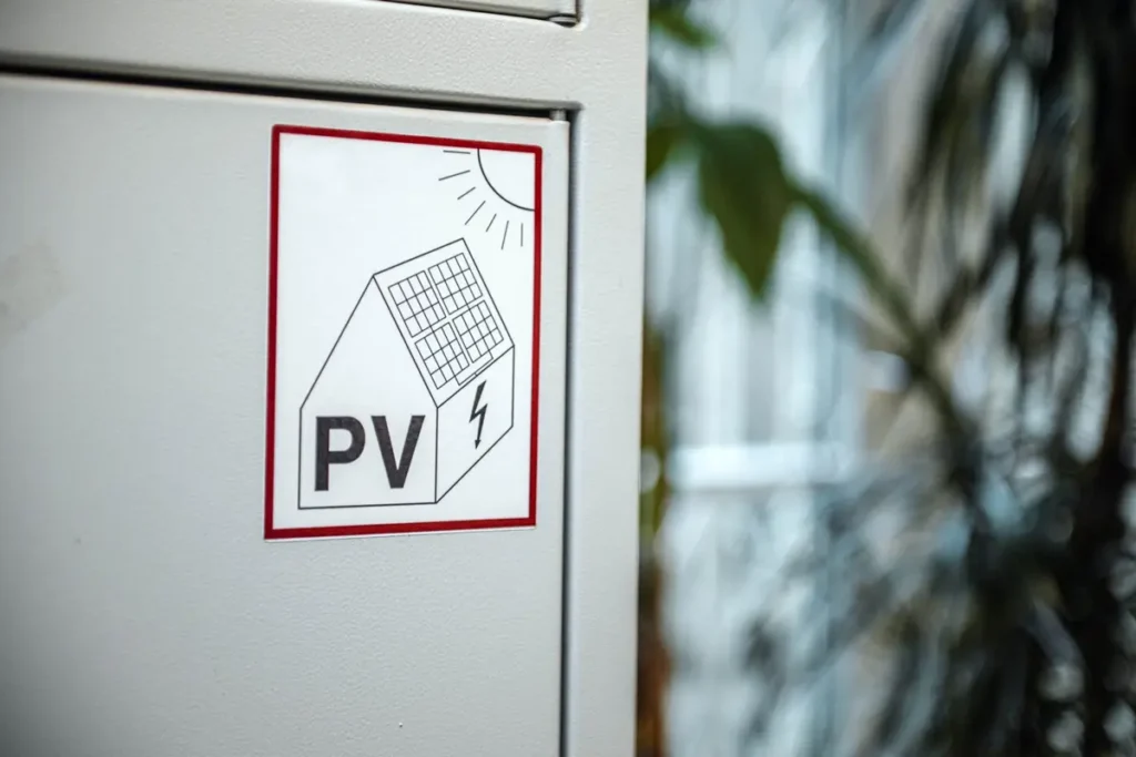 PV Leitfaden Brandschutz Schild brandschutz