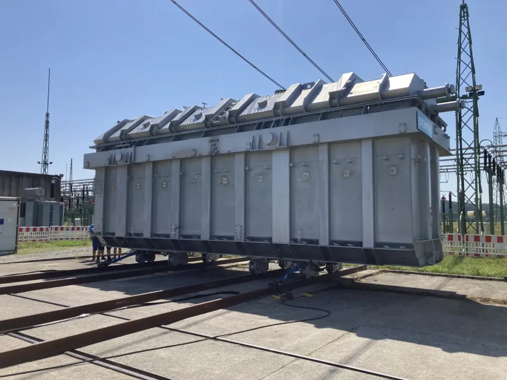 Trafo im Umspannwerk Südburgenland