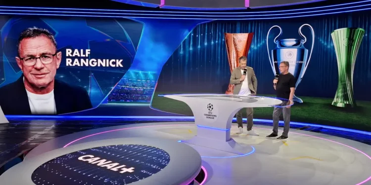 Ralf Rangnick ist Top-Experte bei CANAL+