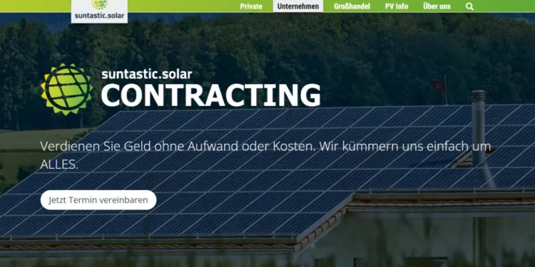 Insolvenz suntastic.solar Contracting