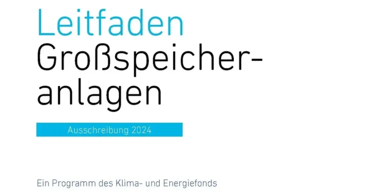 Großförderung für Strom- und Wärmespeicheranlagen startet
