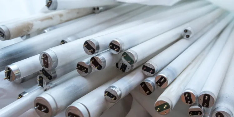 Alte Leuchtstofflampen