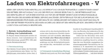 Fachbeitragsserie: Laden von Elektrofahrzeugen – V