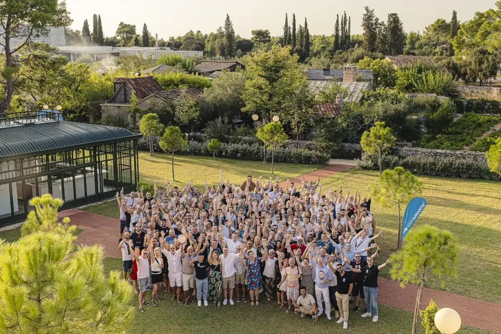 Wertegarantie Profi Tour 2024 Gruppenfoto