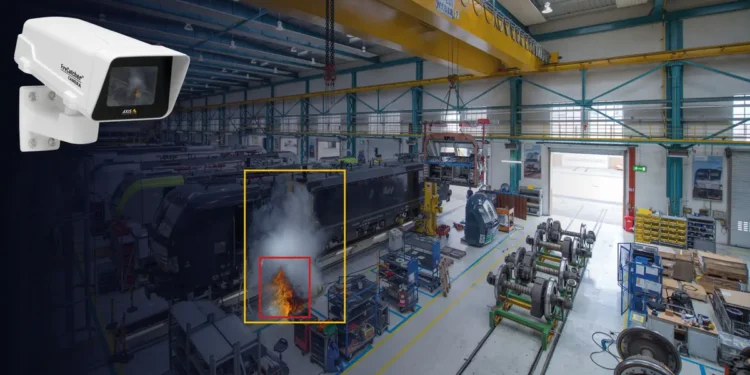 Siemens stellt neue Branderkennung per KI-basierter Video-Sensorik vor