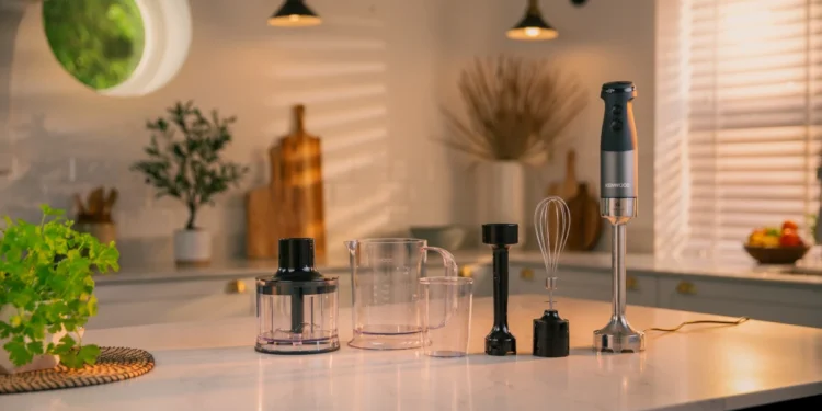 Kenwood Stabmixer Triblade XL Pro kommt mit 21 Stufen