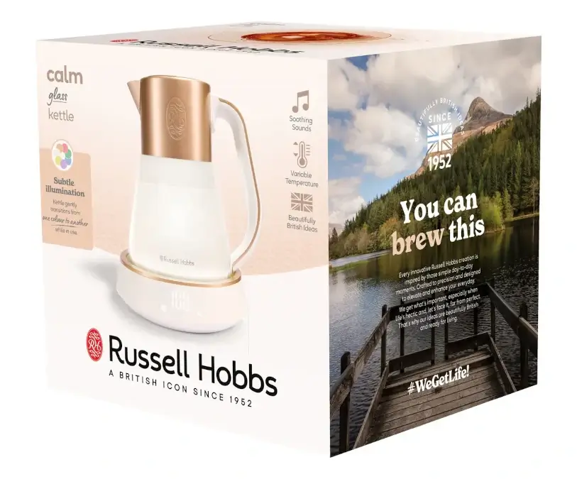 RussellHobbs Calm Wasserkocher Verpackung