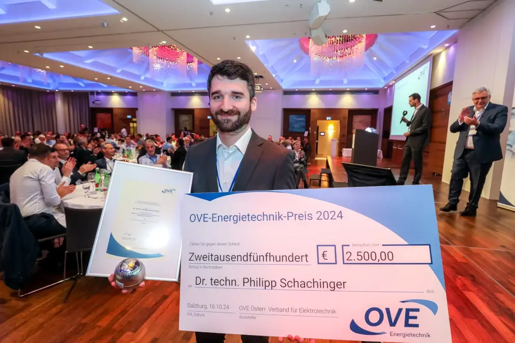 OVE-Energietechnik-Preise 2024 Schachinger TU Graz