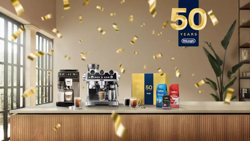 De'Longhi Jubiläums-Set 50 Jahre