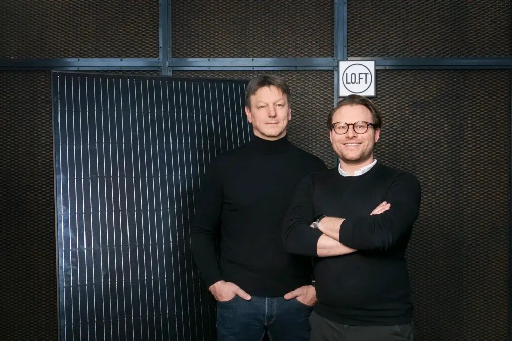 Alexander Moosbrugger (links) und Manuel Hehle, Gründer und Geschäftsführer des Greentech-Startups