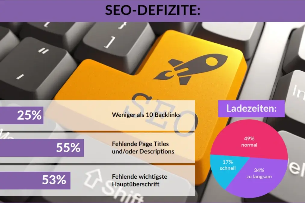 Edelsweiss Infografik SEO_Defizite