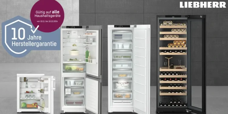 Liebherr feiert 75 nachhaltige Jahre mit 10 Jahren Herstellergarantie