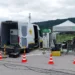 ProSafE²-Feldtest mit dem Prüfgerätedemonstrator am 24.07.2024 an einer 160-kW-Gleichstromladestation der KELAG in St. Veit an der Glan, Kärnten.