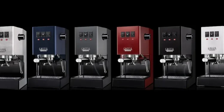 Sortiment der Gaggia Black Month Sale-Aktion