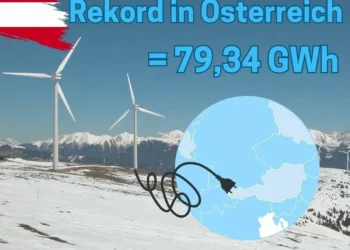 Das Christkind brachte heuer einen neuen Windkraftrekord.