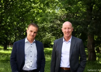 Die OeMAG-Vorstände Horst Brandlmaier (li.) und Gerhard Röthlin. © C. Pichler/OeMAG