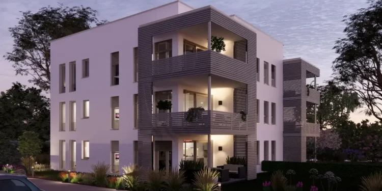 Funktionaler Bau mit Nachhaltigkeit