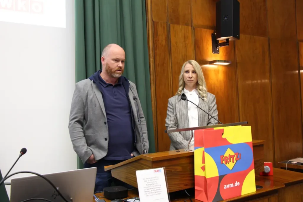 Alex Lumplecker und Melanie Teply über den weitern Vorgang der Serviceorganisation fsms.