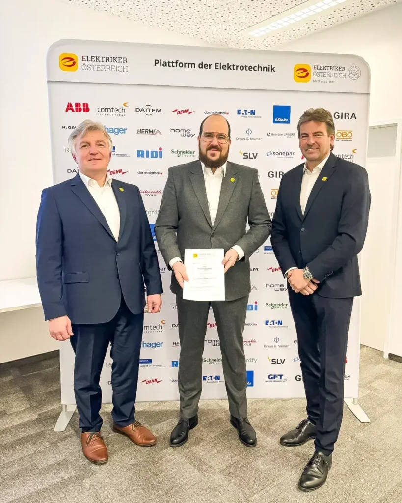 Neuer Markenpartner Burisch. Farthofer, Lehner, Mosinzer