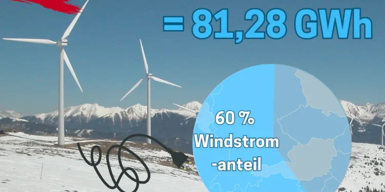 Neuer Windstromrekord am 12. Jänner 2025