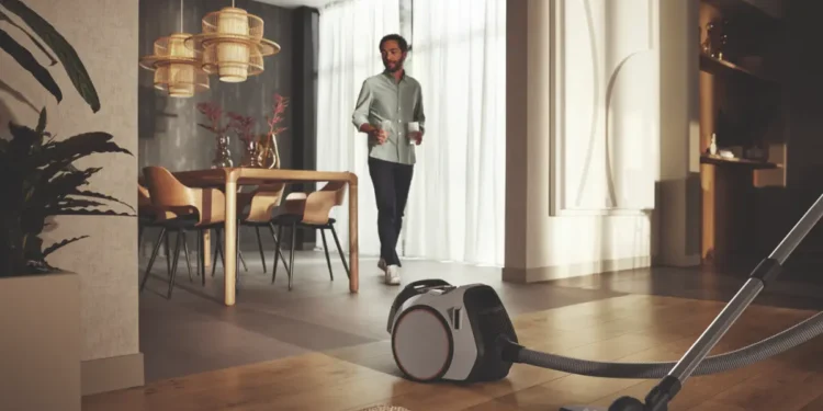 Der beutellose Bodenstaubsauger Boost CX1 Allergy von Miele ist aktueller Testsieger bei der Stiftung Warentest. © Miele