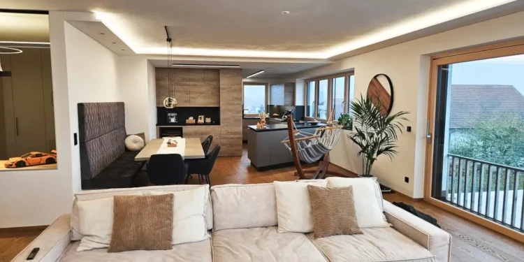 Smarte KNX-Umrüstung für ein Einfamilienhaus in Oberösterreich