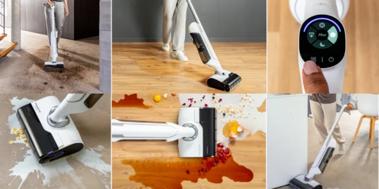 Smarte Bodenreinigung Rowenta Clean X 10