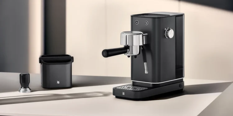 WMF Lumero Siebträgerkaffeemaschine mit Zubehör