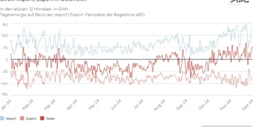 APG Factbox: Die Strombilanz 2024