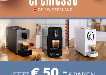 50 Euro sparen: Cremesso-Aktion Frühjahr 2025